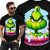 KOSZULKA ŚWIĄTECZNA GRINCH WINE